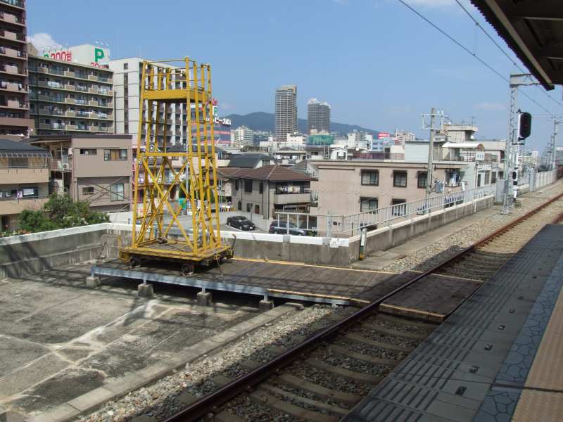 神戸鉄道写真館 阪神「大石」駅 20080920